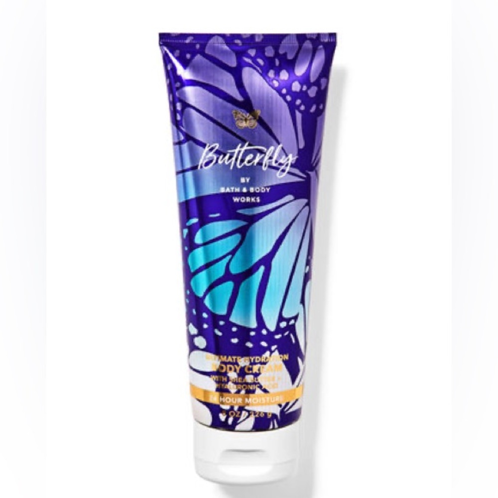 Bath & Body Works Butterfly ultimate hydration body cream lotion size 8 Oz NEW